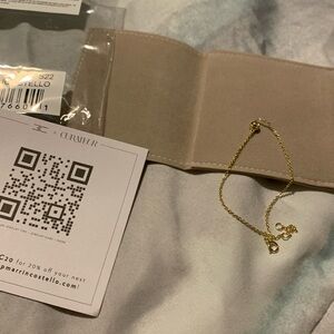 NWT MARRIN COSTELLO BRACELET‎ gold over silver jewelry